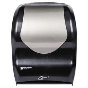 Black/Silver Smart System with iQ Sensor Paper Towel Dispenser