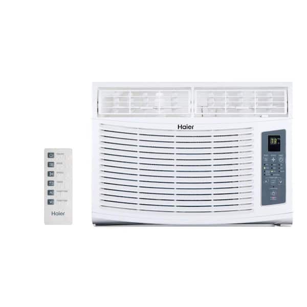 10,000 BTU 115-Volt Window-Mounted Air Conditioner and Magnetic Remote with Braille