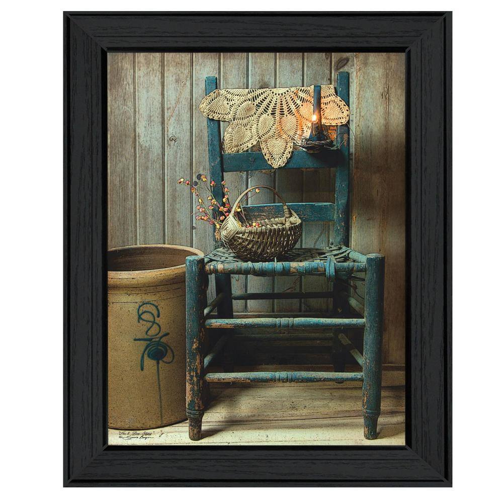 Charlie This Old Chair 1-Piece Framed Wall Art 18 in. x 14 in. price history on PriceWatchPro