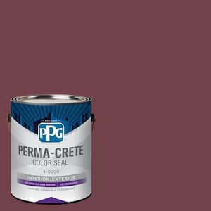 Color Seal 1 gal. PPG1049-7 Red Red Wine Satin Interior/Exterior Concrete Stain