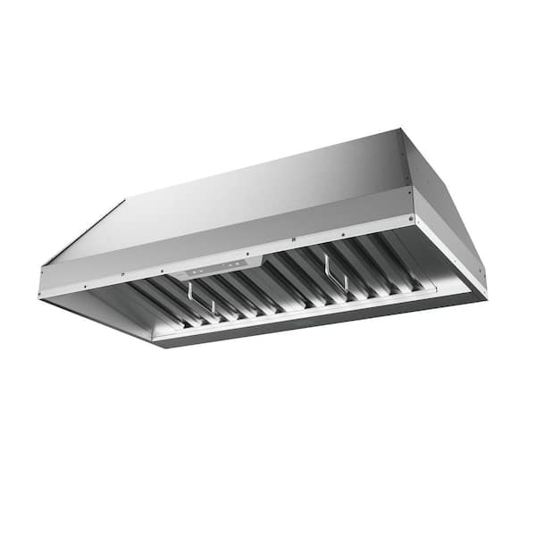 Monsoon Connect 30 in. 700 CFM Insert Mount Range Hood with LED Light in Stainless Steel