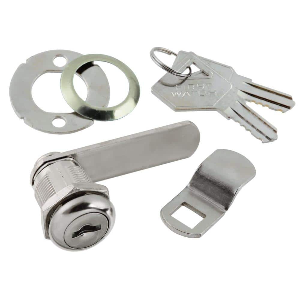 Cabinet Cam Lock Set Cylinder Drawer Locks with Keys for Securing