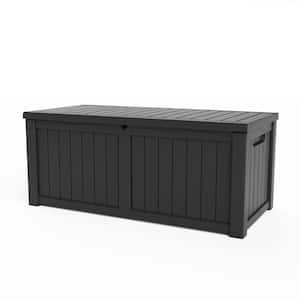120 gal. Waterproof Resin Outdoor Storage Deck Box
