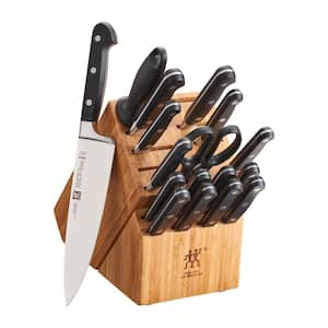 Professional S Stainless Steel 18- piece Knife Block Set