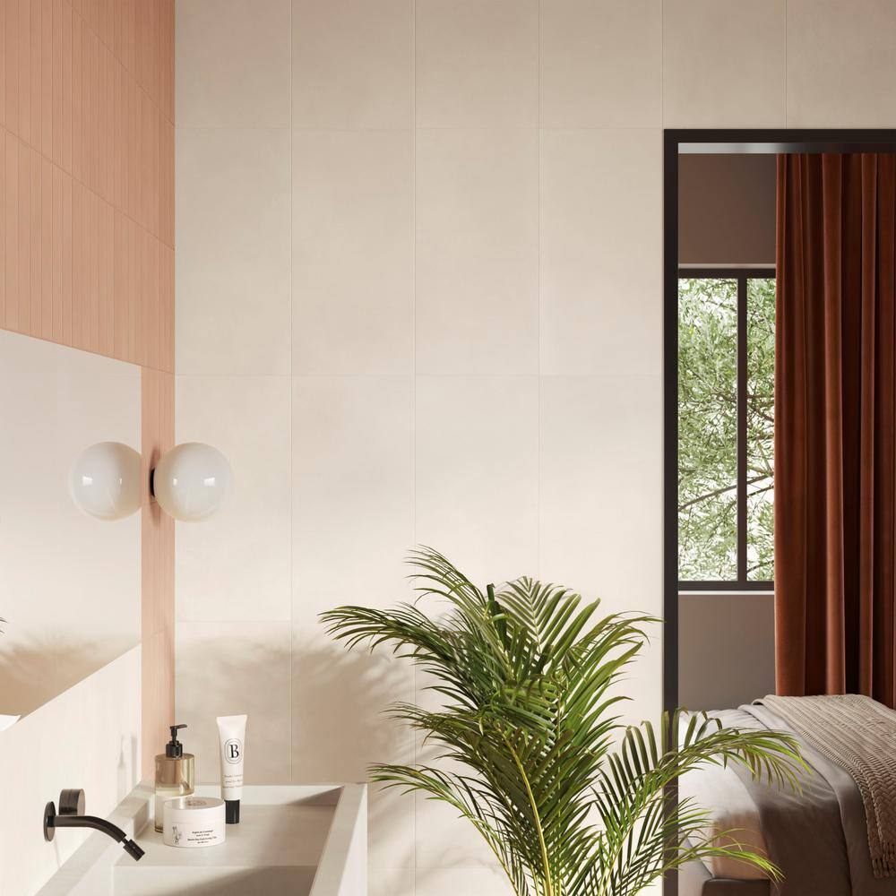 Sahara 3" x 12" Matte Rose Porcelain Wall & Floor Tile