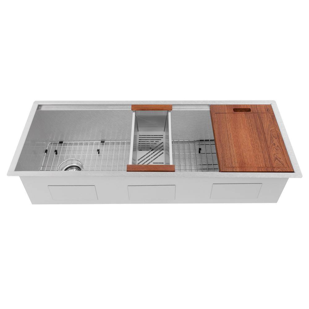 Garmisch 43" Stainless Steel Single Bowl Undermount Kitchen Sink