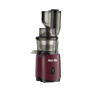 Portable Wine-Red Masticating Cold Press Juicers