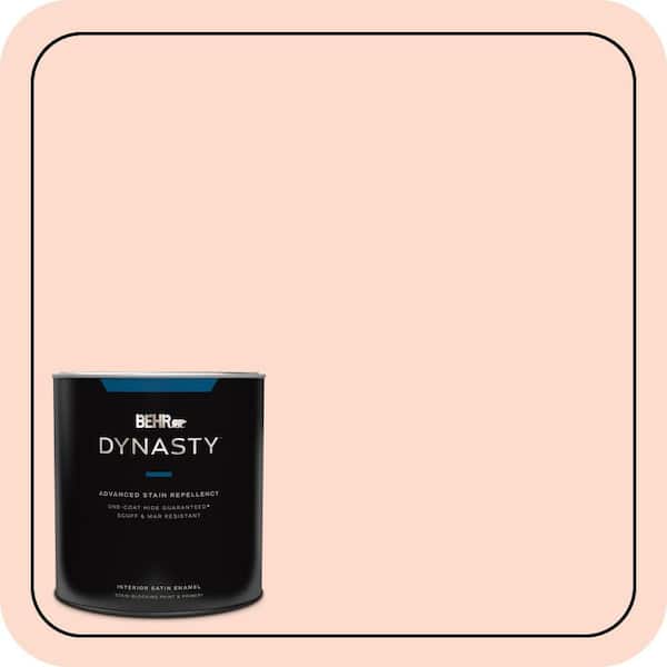 BEHR DYNASTY 1 qt. #220C-2 Peachtree Satin Enamel Interior Stain-Blocking Paint and Primer