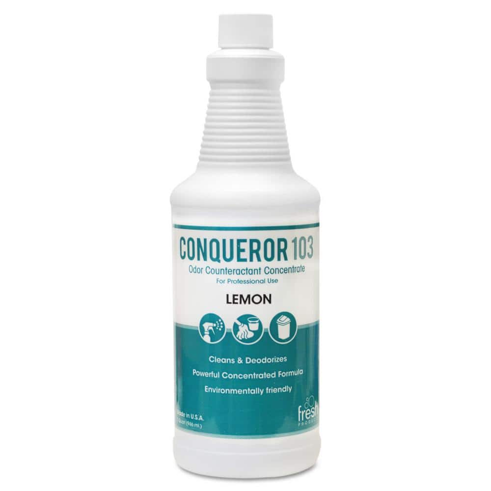 UPC 760034315715 product image for 32 oz. Bottle Lemon Conqueror 103 Odor Absorber Counteractant Concentrate (12/Ca | upcitemdb.com