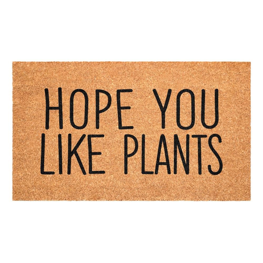 "Hope you Like Plants Doormat, 24"" x 36""" price history on PriceWatchPro