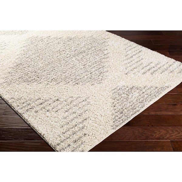 Tobias Cream/Medium Gray 8 ft. x 10 ft. Indoor Area Rug