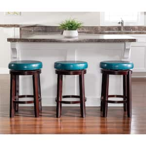 teal counter height bar stools