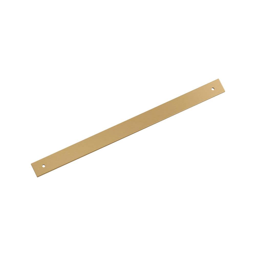 Ladera 12-5/8 in. (320 mm) Center-to-Center Rectangle Champagne Bronze Pull Cabinet Backplate price history on PriceWatchPro