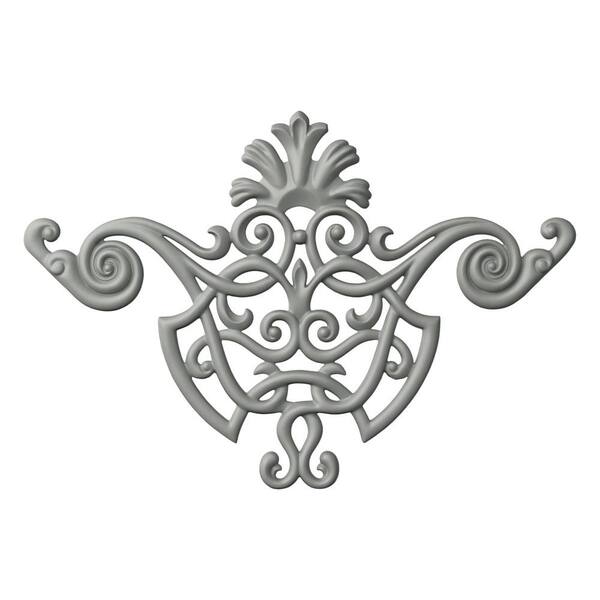 Ekena Millwork 0.50 in. x 18.75 in. x 12.125 in. Polyurethane Applique and Onlay Moulding