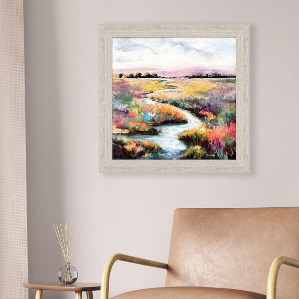 Hale 1 Piece Framed Giclee Coastal Art Print 28 in. x 28 in.