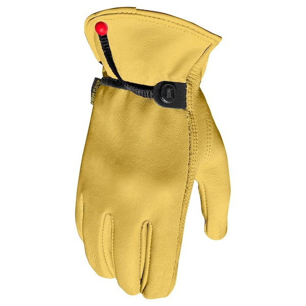 FIRM GRIP Extra Large Winter Cowhide Leather Work Gloves 56728-24