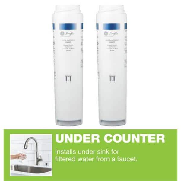GE Profile Twist and Lock Reverse Osmosis Replacement Filter Set