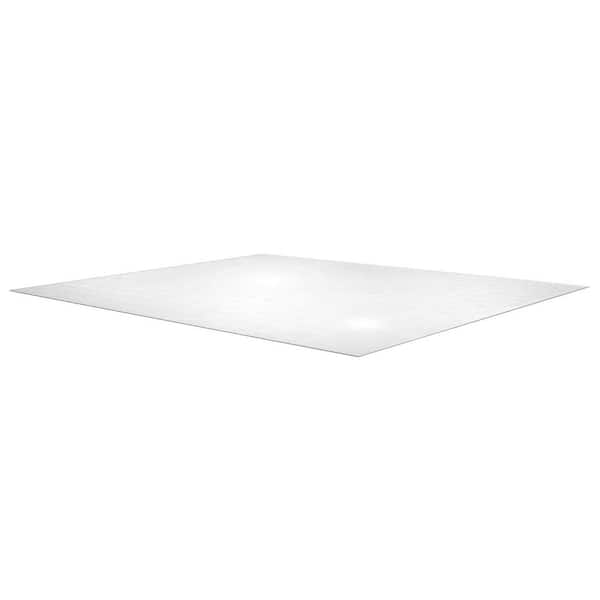 Ultimat XXL Clear 60 in. x 79 in. Polycarbonate Rectangular Indoor Chair Mat for Carpets