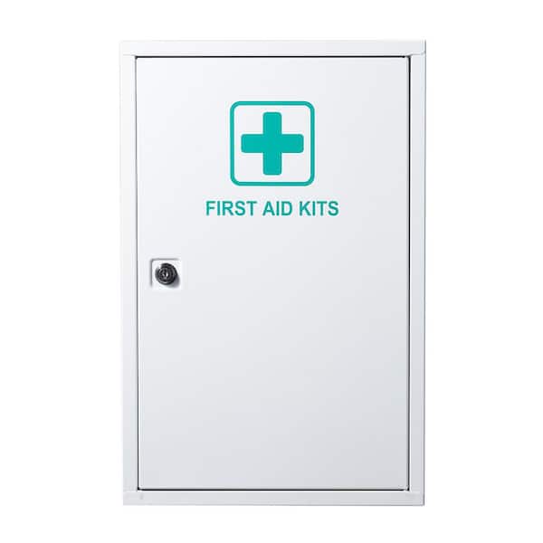 3-Shelf First Aid Cabinet 1000-Piece Large Capacity First Aid Kit Wall Mounted Medicine Cabinet OSHA ANSI 2015 (Class A)