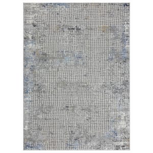 Austin Devine Blue 5 ft. 3 in. x 7 ft. 2 in. Area Rug