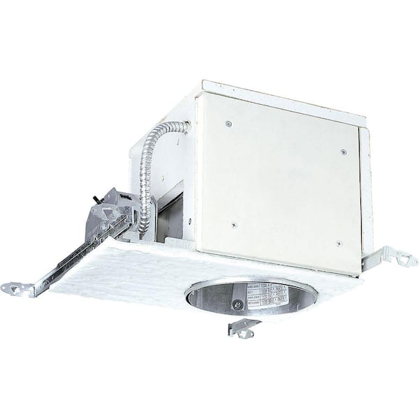 Progress Lighting 6 in. Firebox New Construction Recessed Metallic Housing Can with Air Tight, IC
