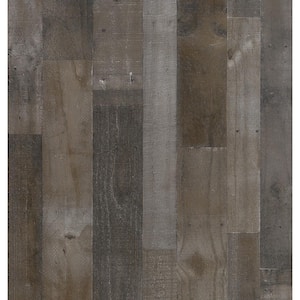 Weathered Grey Plank 32 sq. ft. MDF Paneling