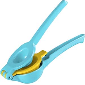 2-in-1 Cool Blue and Yellow Lemon Lime Squeezer