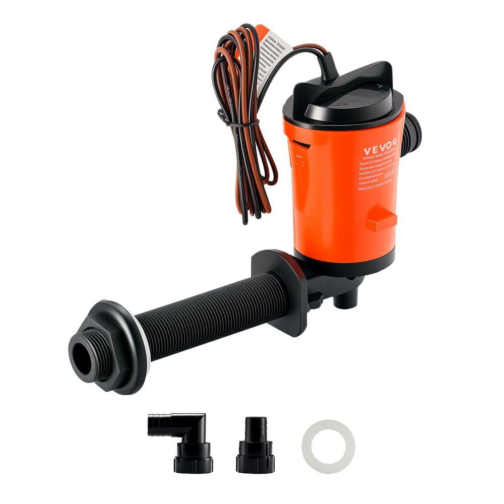VEVOR Livewell Pump for Boat 12V 800 GPH Livewell Aerator