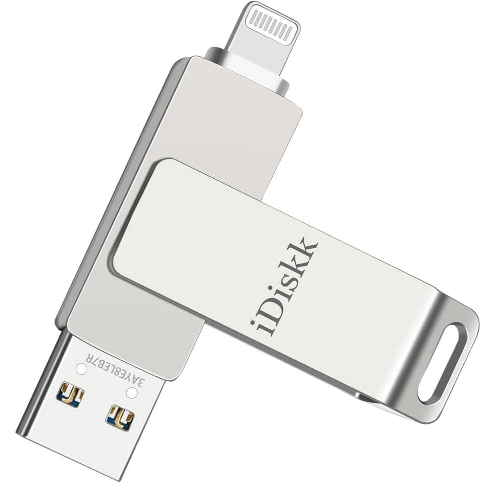 256GB MFi Certified USB Flash Drive, High-Speed Transfer with USB 3.0, Exte