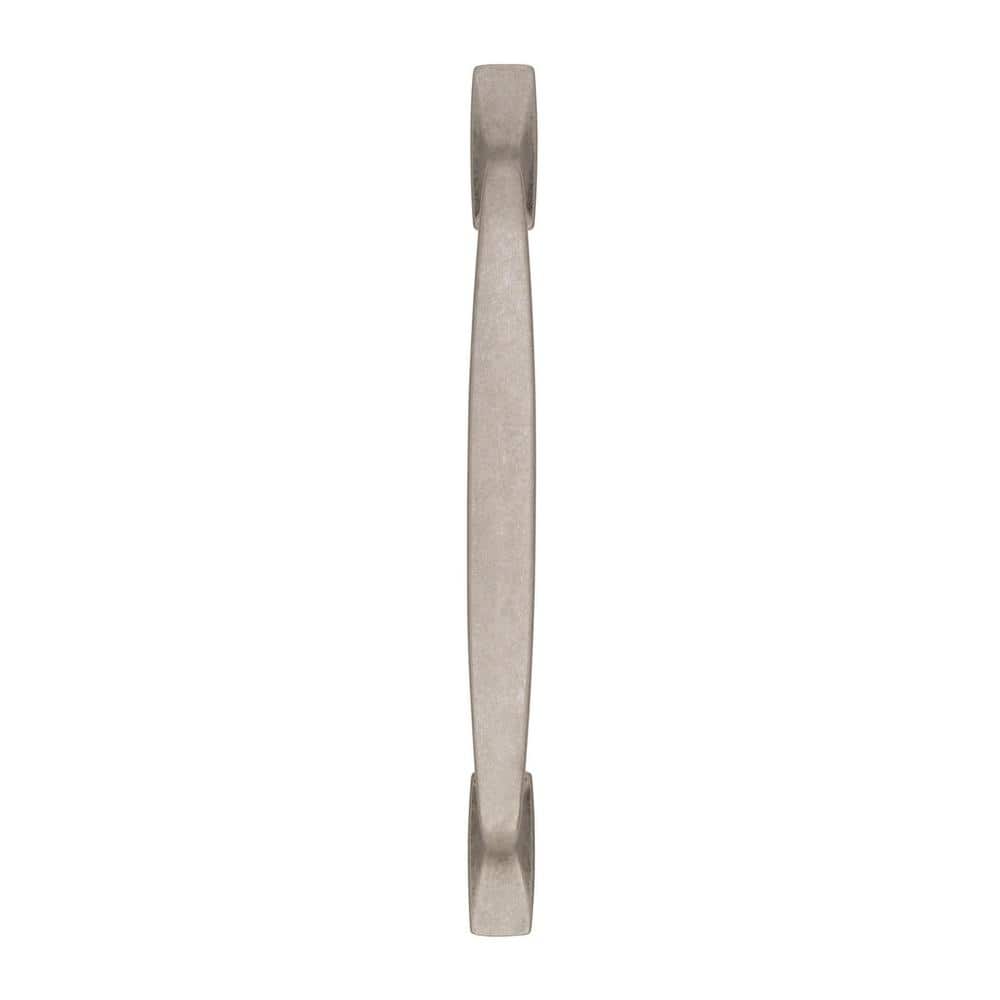 Aged Pewter 6-5/16 Inch Rustic Cabinet Pull with Mounting Hardware