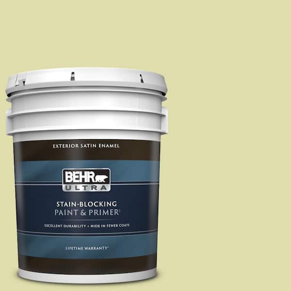 BEHR ULTRA 5 gal. #P360-3 Tonic Satin Enamel Exterior Paint & Primer