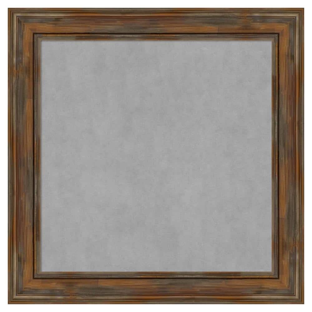 Alexandria Rustic Brown 30 in. x 30 in. Framed Magnetic Board price history on PriceWatchPro