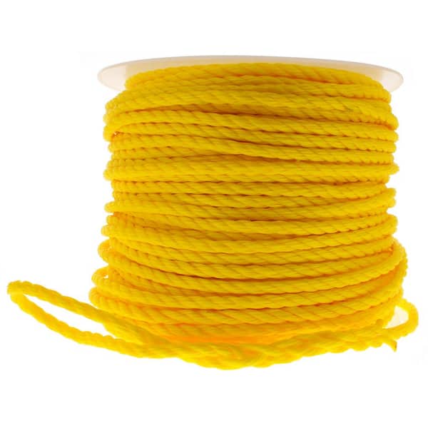 IDEAL 3/8 in. x 600 ft. Pro-Pull Polypropylene Rope 31-845 - The