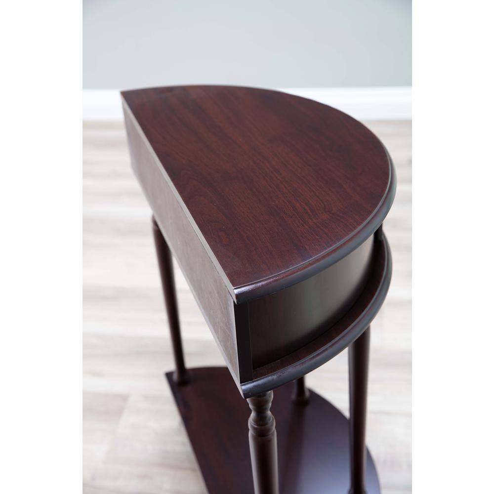 Espresso Storage End Table - thumbnail 7