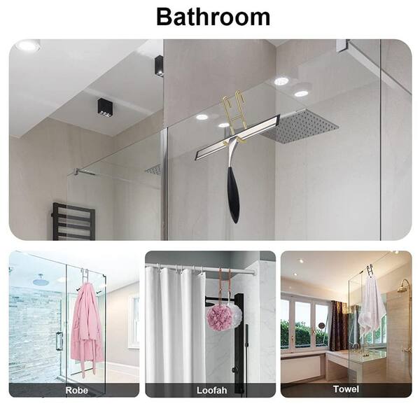 Stainless Steel Robe Hook Bathroom Shower Wall Towel Hooks