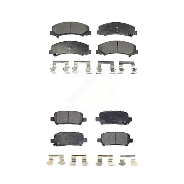 TEC Front Rear Ceramic Brake Pads Kit For Chevrolet Impala Limited KTC-100084