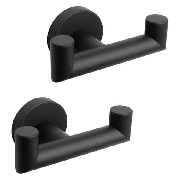 Langsun Round Bathroom Robe Hook and Towel Hook in Stainless Steel ...