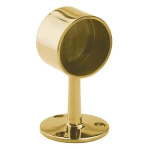 Brass Flush End Post for 2 in. Outside Diameter Tubing