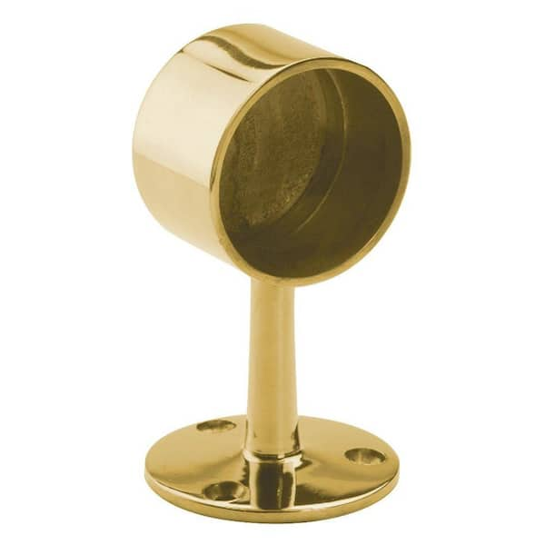 Unbranded Brass Flush End Post for 2 in. Outside Diameter Tubing