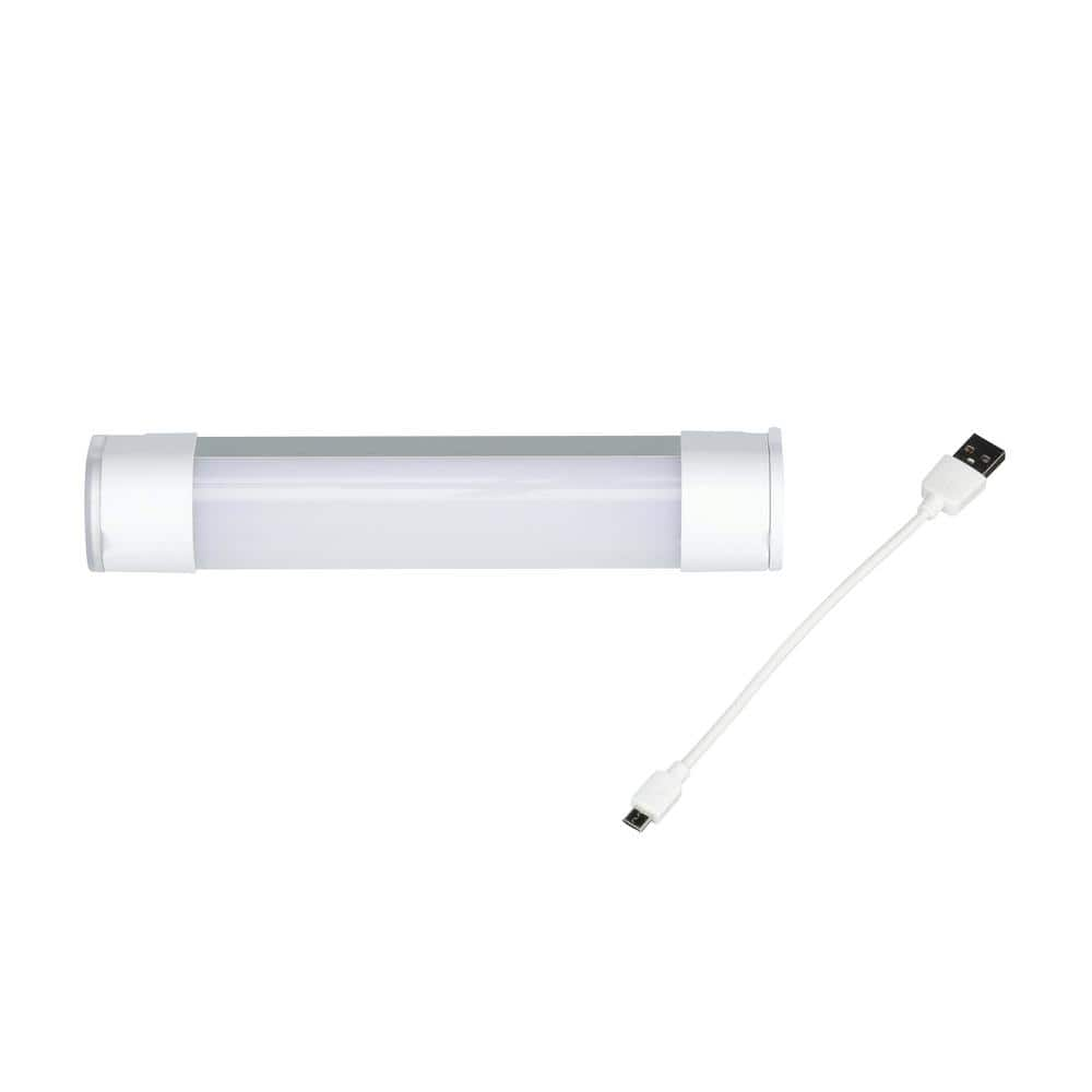 PRIVATE BRAND UNBRANDED 8 in. Rechargeable Battery Dimmable Bright