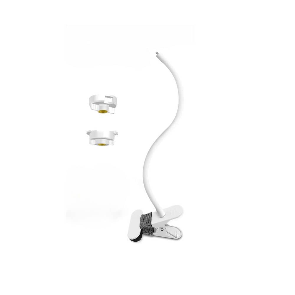 15.7 in. Flexible Gooseneck Baby Monitor Mount with Clip Clamp