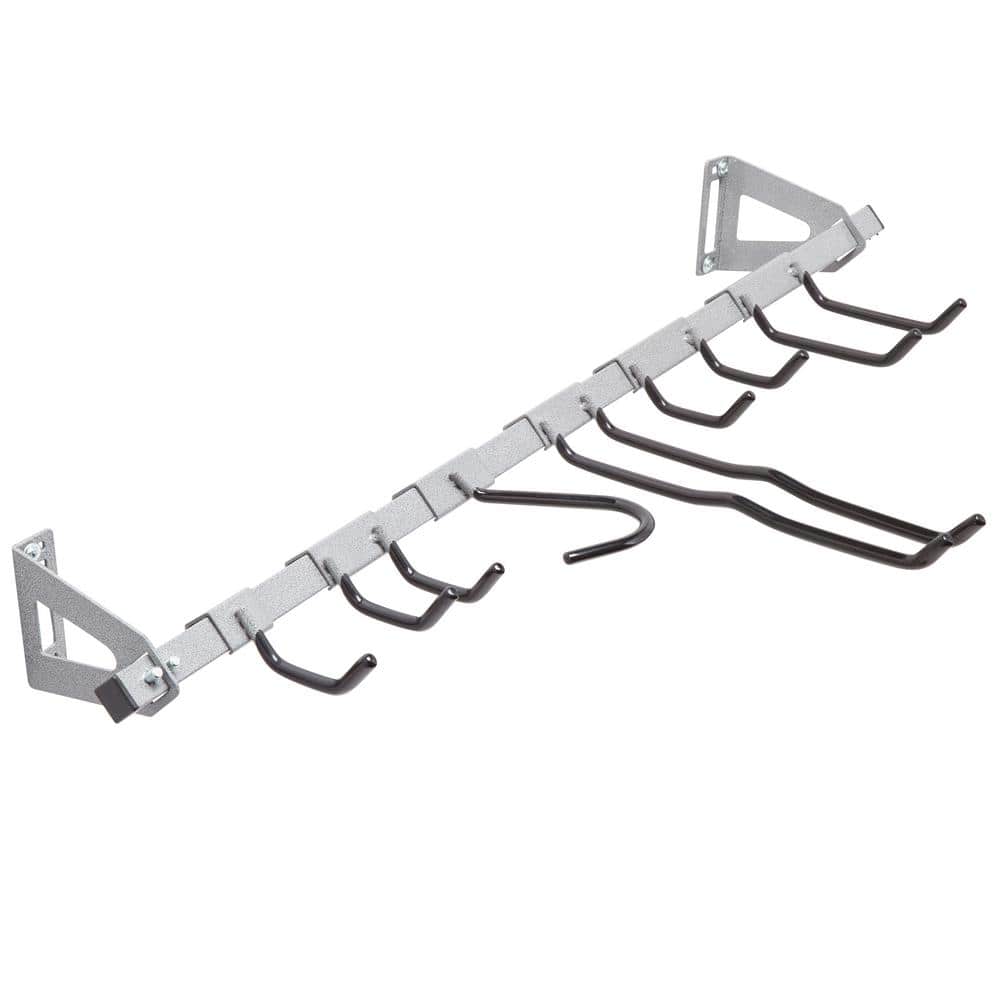 Small Steel Yard Tool Rack with Mounting Hardware