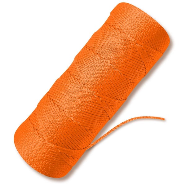 NVNOO 250 ft. 18 Strong Nylon String for Gardening Construction, Orange