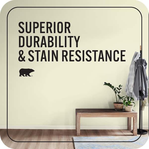 BEHR MARQUEE 1 qt. #M340-2 Floating Lily Eggshell Enamel Interior