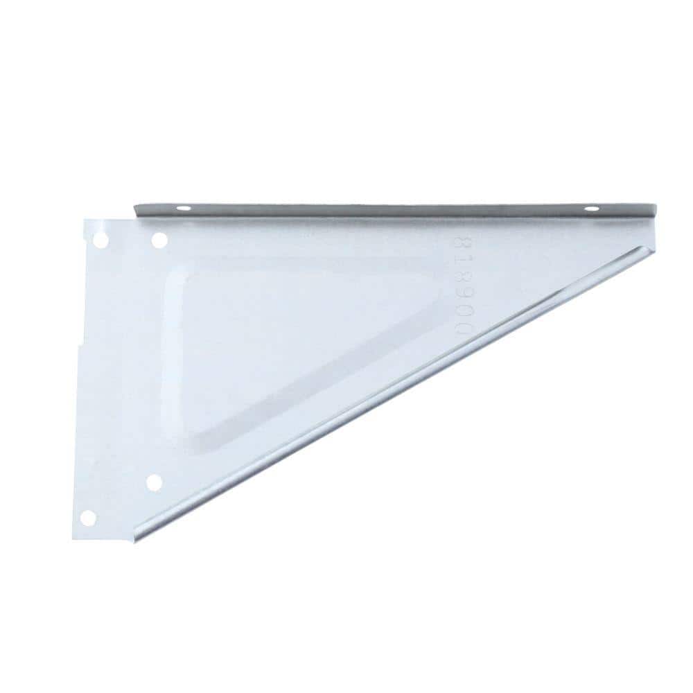 Arrow Heavy-Duty Galvanized Steel Shelf Bracket Kit, 8.41 x 35.81 in