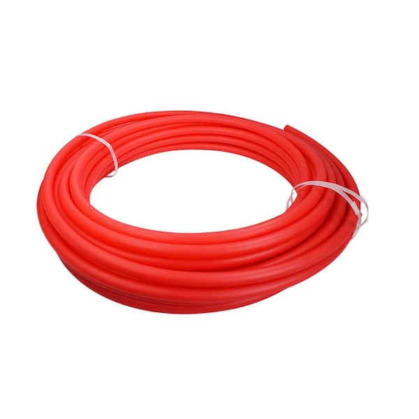 PLUMBFLEX 1/2 in. x 300 ft. Red Polyethylene Tubing PEX A Non-Barrier Pipe and Tubing for Potable Water