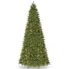 National Tree Company 12 ft. Feel Real Ridgewood Spruce Slim Hinged ...