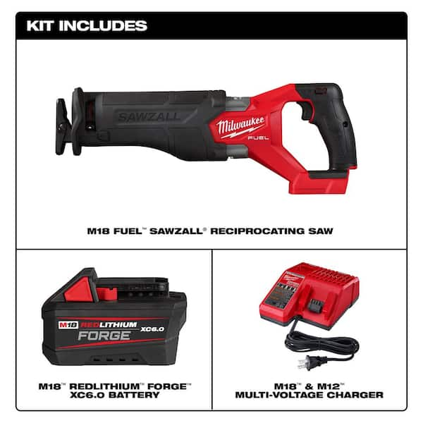 Milwaukee M18 FUEL 18 V Lithium Ion Brushless Cordless Sawzall