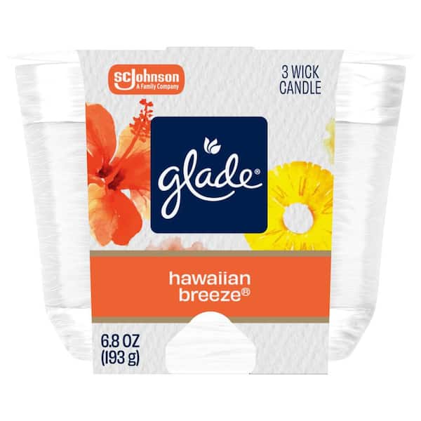 6.8 oz. Hawaiian Breeze 3-Wick Scented Candle