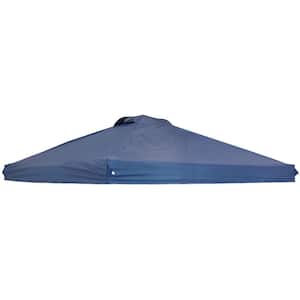 10 ft. x 10 ft. Premium Pop-Up Canopy Shade with Vent in Blue
